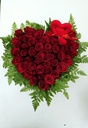 Bouquet Wooden heart